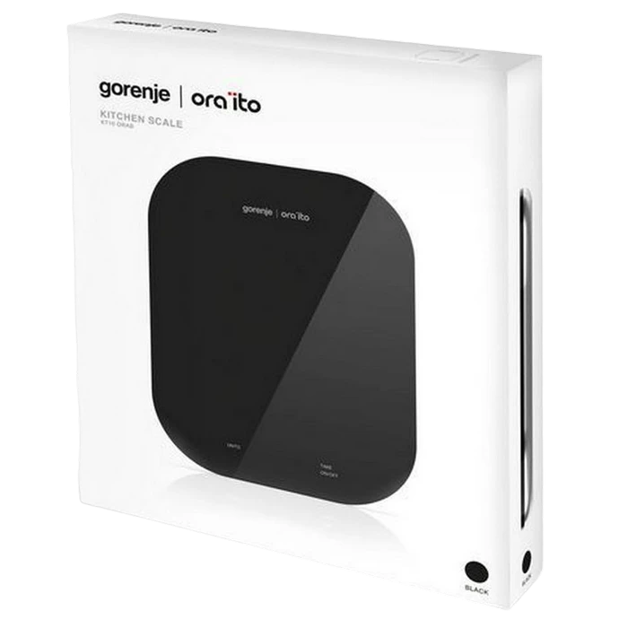 Cântar electronic de bucătărie gorenje ora ito kt10 orab, negru 7