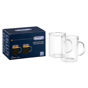 Набор стаканов delonghi dlsc320, 250 мл, 2 шт, прозрачный Thumbnail 2