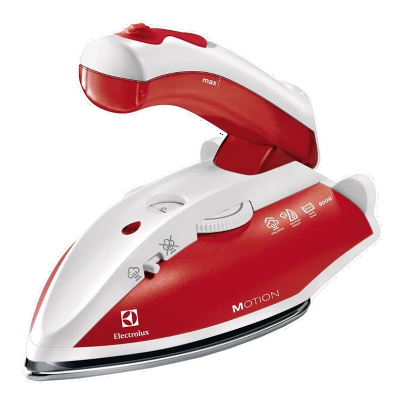 Дорожный утюг electrolux motion, 800вт, красный 6