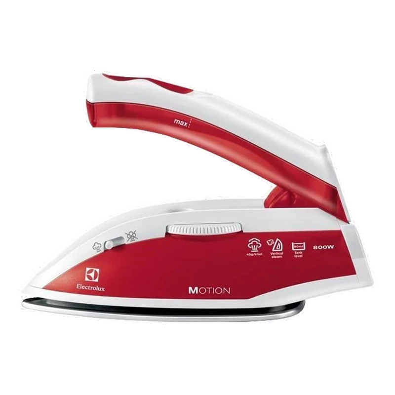 Дорожный утюг electrolux motion, 800вт, красный 2