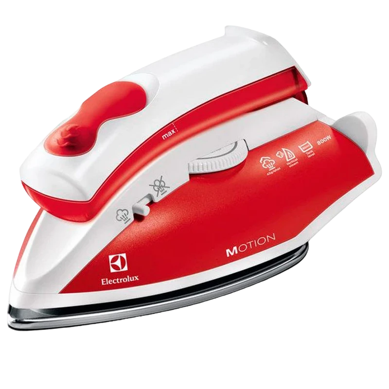 Дорожный утюг electrolux motion, 800вт, красный 5
