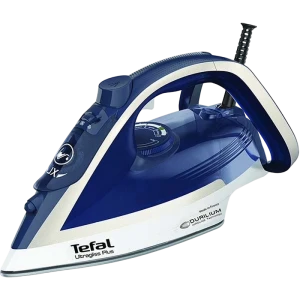 Fier de călcat tefal ultragliss plus fv6812e0, 2800w, albastru