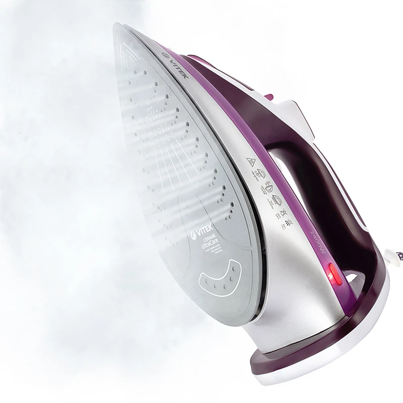 Утюг vitek vt-1246, 2400вт, фиолетовый 4
