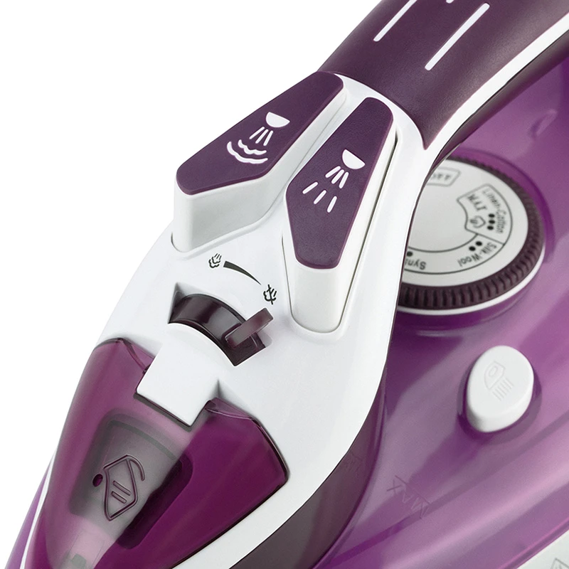 Утюг vitek vt-1246, 2400вт, фиолетовый 2
