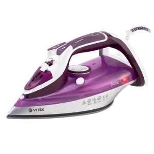 Утюг vitek vt-1246, 2400вт, фиолетовый