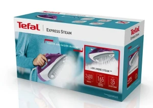 Fier de călcat tefal fv2836e0, 2400w, violet Thumbnail 3