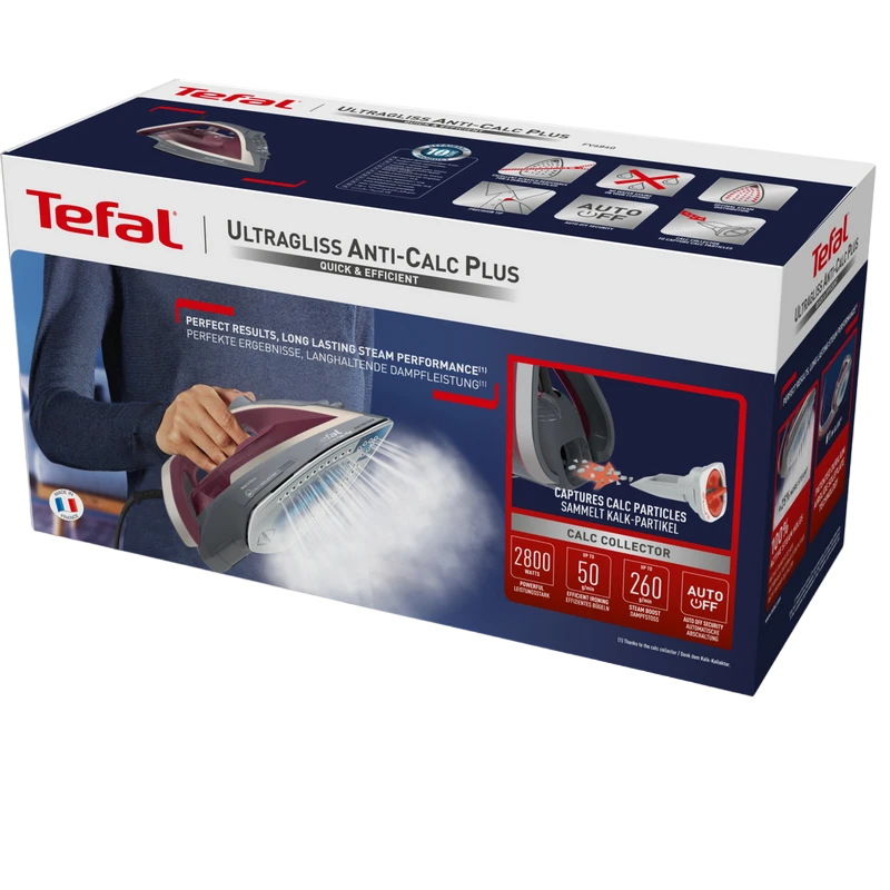 Fier de călcat tefal fv6820e0, 2800w, vinus 2