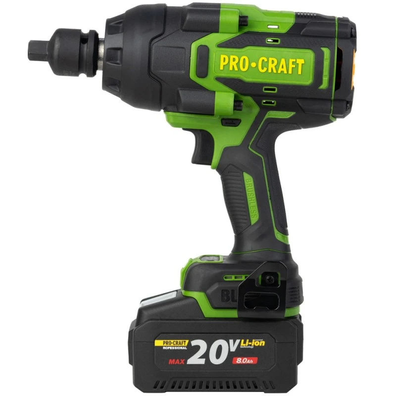 Cheie de impact cu acumulator procraft pwa90 2