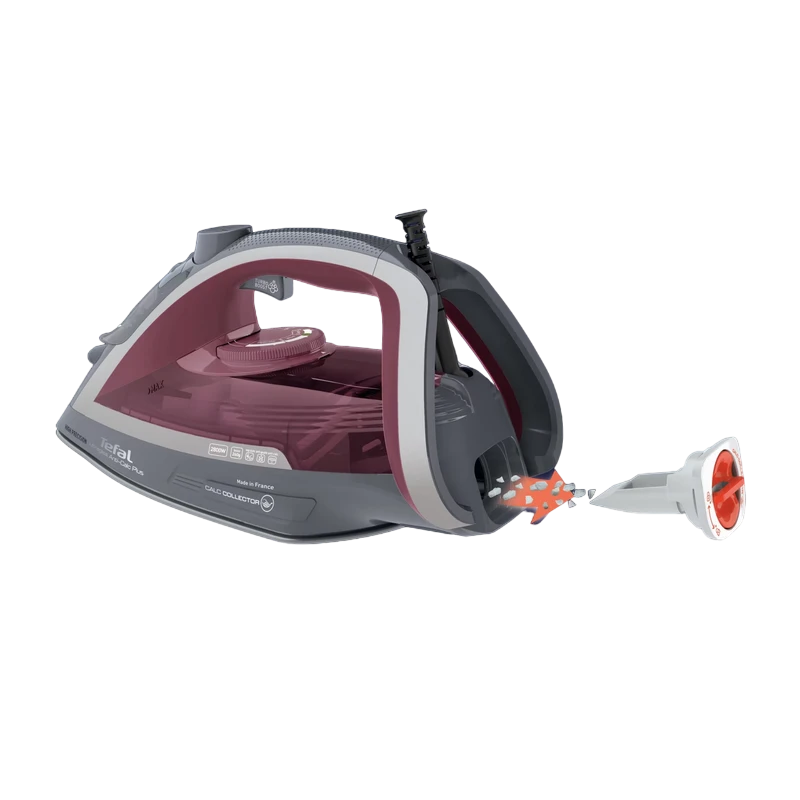 Fier de călcat tefal fv6840e0, 2800w, bordo gri 3