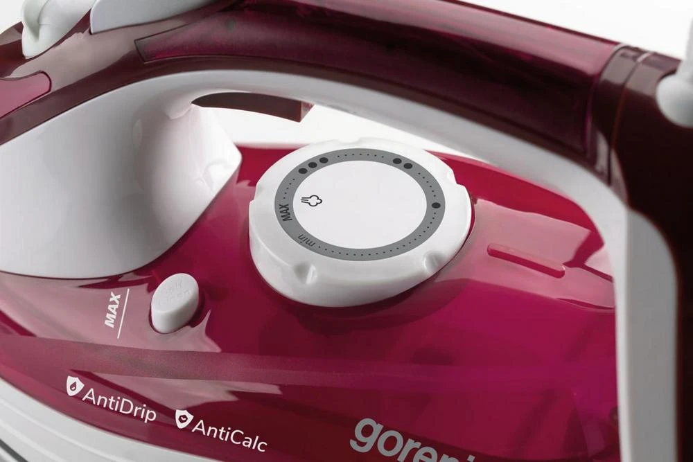 Утюг gorenje sih3000rbc, 3000вт, бордовый 4
