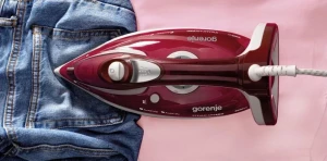 Утюг gorenje sih3000rbc, 3000вт, бордовый Thumbnail 6