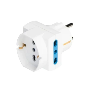 Adaptor poly pool pp2351x 2p + t 16 a 250 v Thumbnail 1