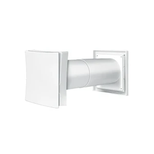 Grila aerisire pentru părete wzg 163 x 171 x 500 mm plastic alb ventika