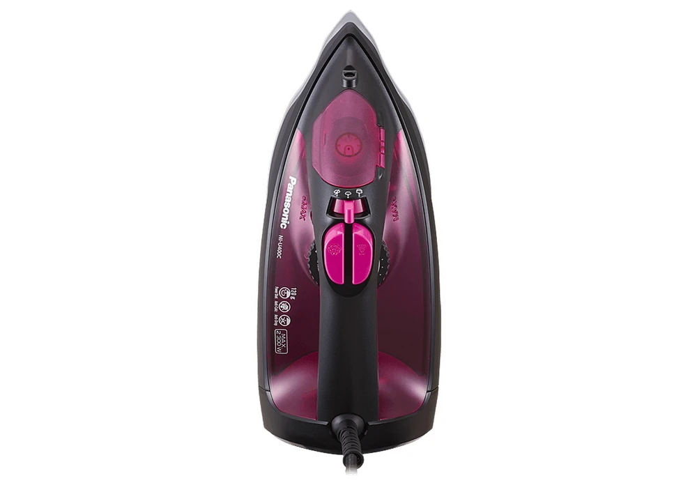 Утюг panasonic ni-u400c, 2300вт, бордовый 7