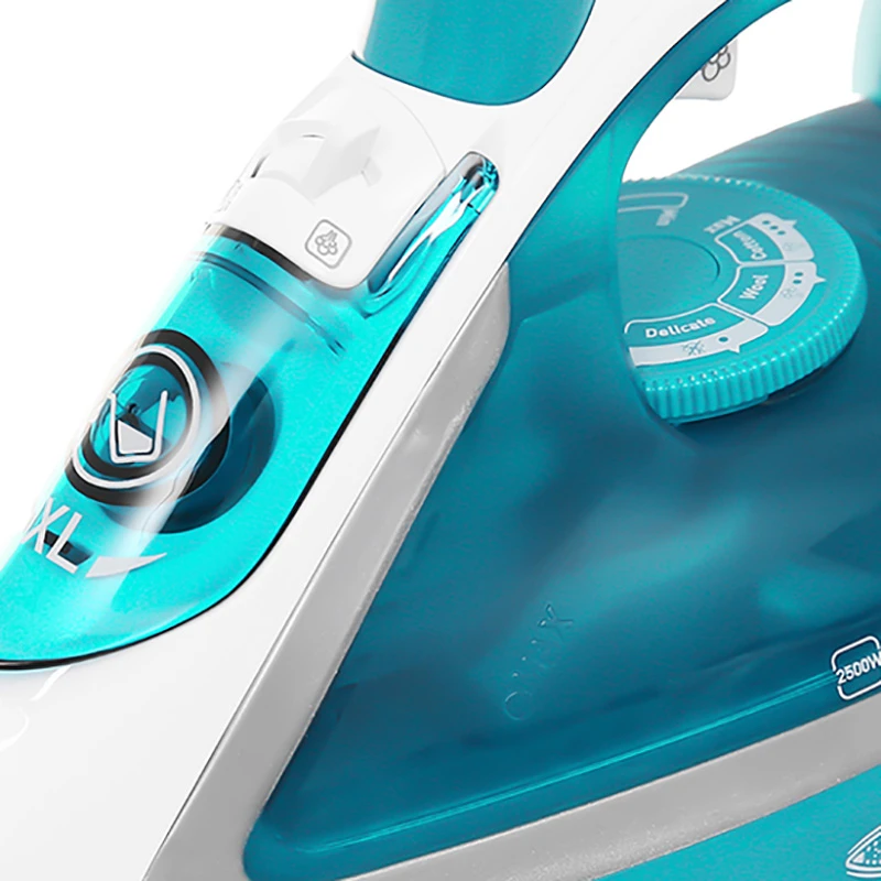 Утюг tefal fv5737e0, 2500вт, бирюзовый 6