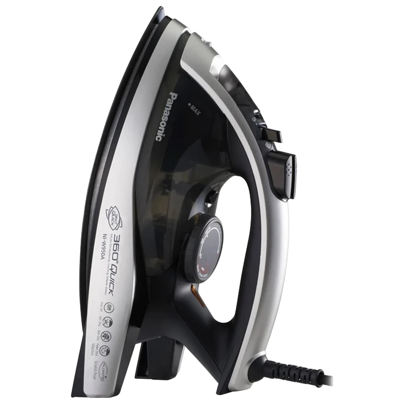 Fier de călcat panasonic ni-w950а, 2400w, negru 10