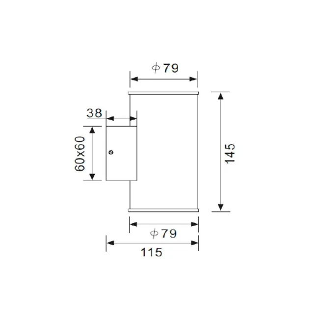 Aplică led cali 11 w smd 900 lm 220 - 240 v ip44 trio 2