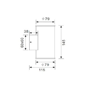 Aplică led cali 11 w smd 900 lm 220 - 240 v ip44 trio Thumbnail 2
