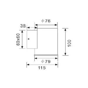 Aplică led cali 7 w smd 450 lm 220 - 240 v ip44 trio Thumbnail 2