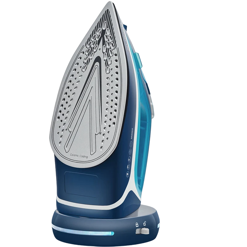 Fier de călcat polaris pir 2444k, 2400w, albastru/alb 7