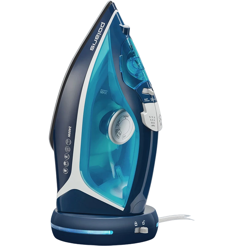 Fier de călcat polaris pir 2444k, 2400w, albastru/alb 4