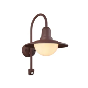 Aplică cu senzor norman 40 w e27 220 - 240 v ip44 trio
