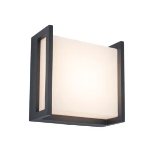 Настенный светодиодный светильник qubo 8 вт led 650 лм 220 - 240 в ip54 lutec
