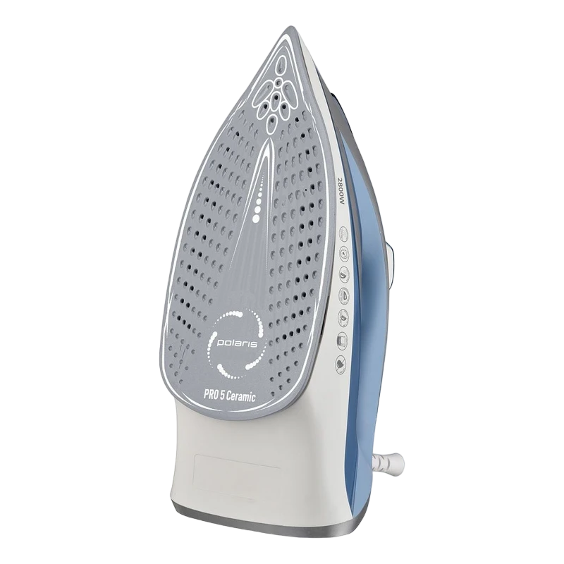 Fier de călcat polaris pir 2820ak, 2800w, albastru deschis/alb 2
