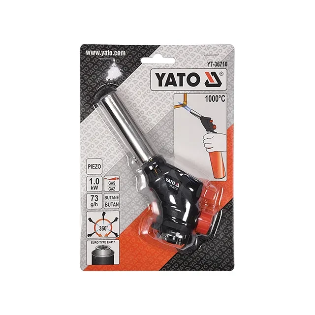 Газовая горелка 73 г/ч пропан/бутан yato 4