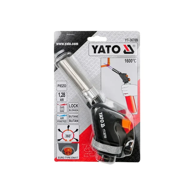 Газовая горелка 93 г/ч пропан/бутан yato 2