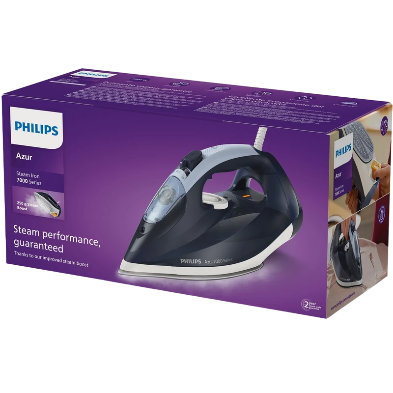 Утюг philips dst7041/20, 2800вт, синий 5