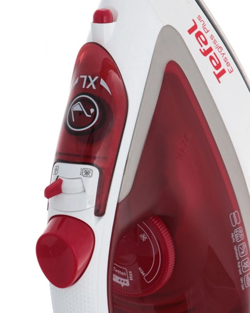 Утюг tefal fv5717e0, 2500вт, красный 3