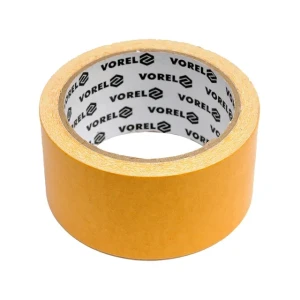 Двусторонняя клейкая лента vorel vor75260 50 mm x 5 m жёлтый