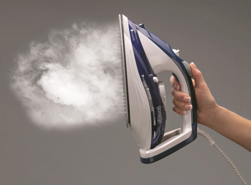 Утюг gorenje steam care pro sih2600blc, 2600вт, синий 2