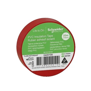 Изолента imt38200 20 м x 19 мм красный schneider-electric