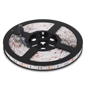 Bandă led horoz smd5050 14.4 w/m 12 v 5 m 3000 k ip20