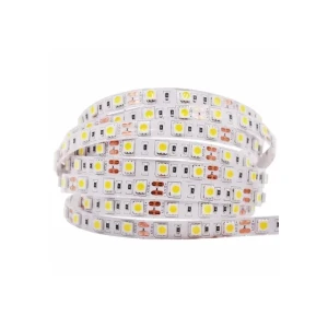 Bandă led smd5050 14.4 w/m 12 v 1 m 4200 k ip54 horoz
