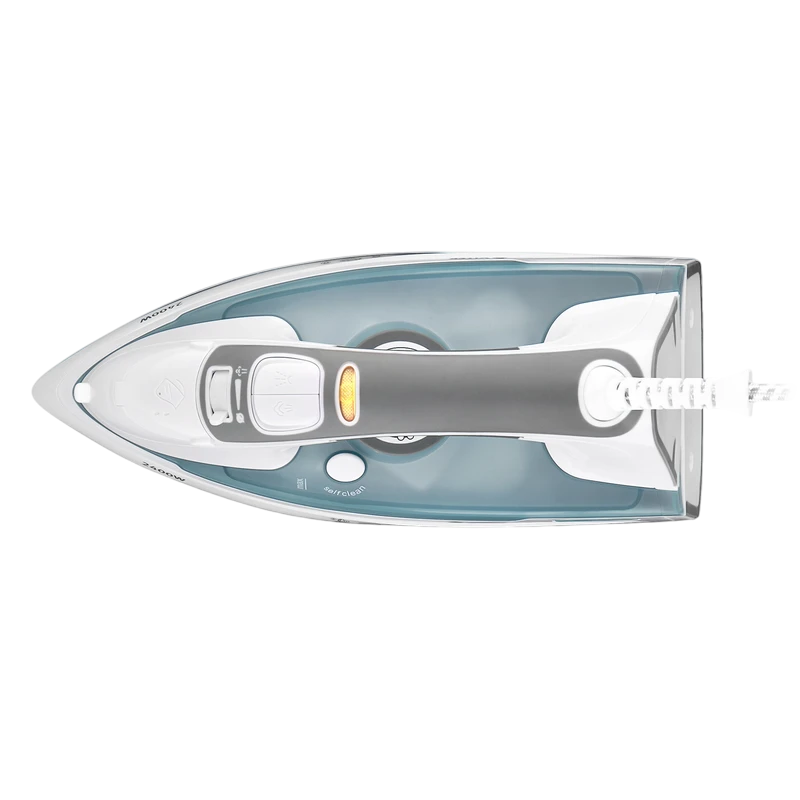 Утюг vitek vt-1251, 2400вт, синий | белый 4