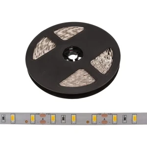 Bandă led smd5730 19 w/m 12 v 5 m x 12 mm 3000 k rexant ip23