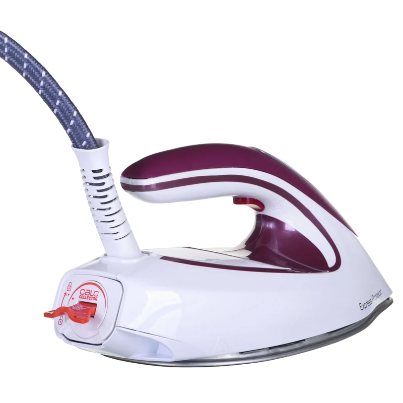Утюг с парогенератором tefal sv9201e0, 2800вт, розовый 6