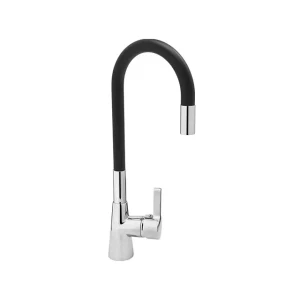Baterie pentru bucătărie cu gât flexibil 75705 477 mm alamă fala
