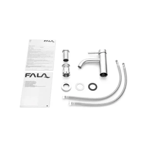 Baterie pentru lavoar steely 1 175 x 135 x 75 mm inox fala Thumbnail 2