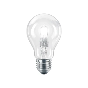 Bec halogen philips eco classic 53 w e27 2800 k 220 - 240 v 858 lm 858 lm