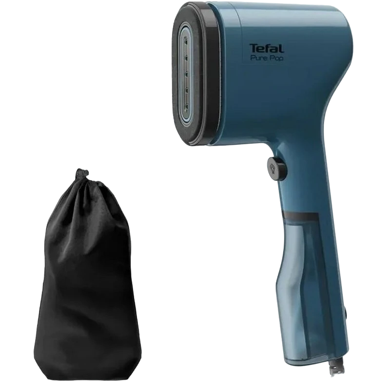 Aparat de călcat vertical cu aburi tefal dt2020e1, albastru 8