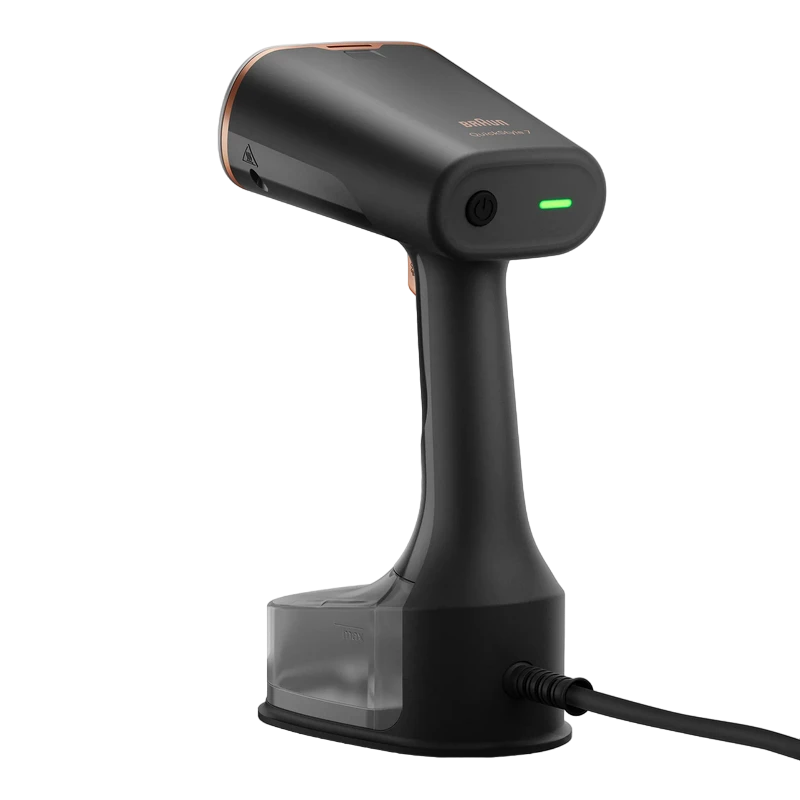 Aparat de călcat vertical cu aburi braun gs 7077 bk, negru 3