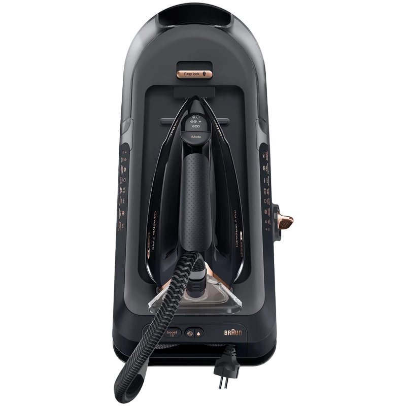 Утюг с парогенератором braun is 7286bk ss, 2700вт,  11