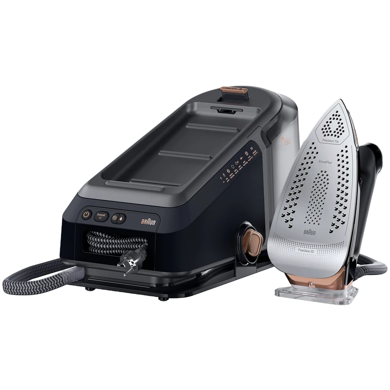 Утюг с парогенератором braun is 7286bk ss, 2700вт,  7