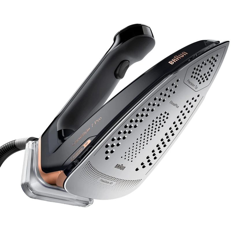 Утюг с парогенератором braun is 7286bk ss, 2700вт,  6