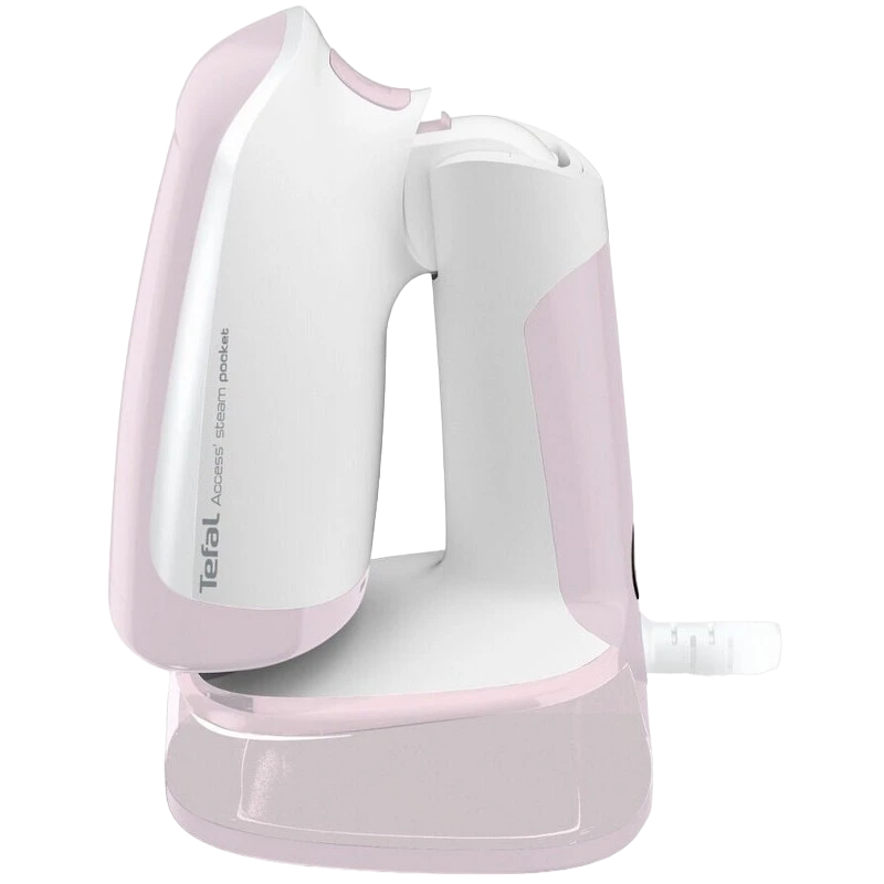 Вертикальный отпариватель tefal dt3050e1, белый/розовый 6