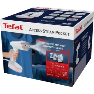 Вертикальный отпариватель tefal dt3050e1, белый/розовый Thumbnail 4